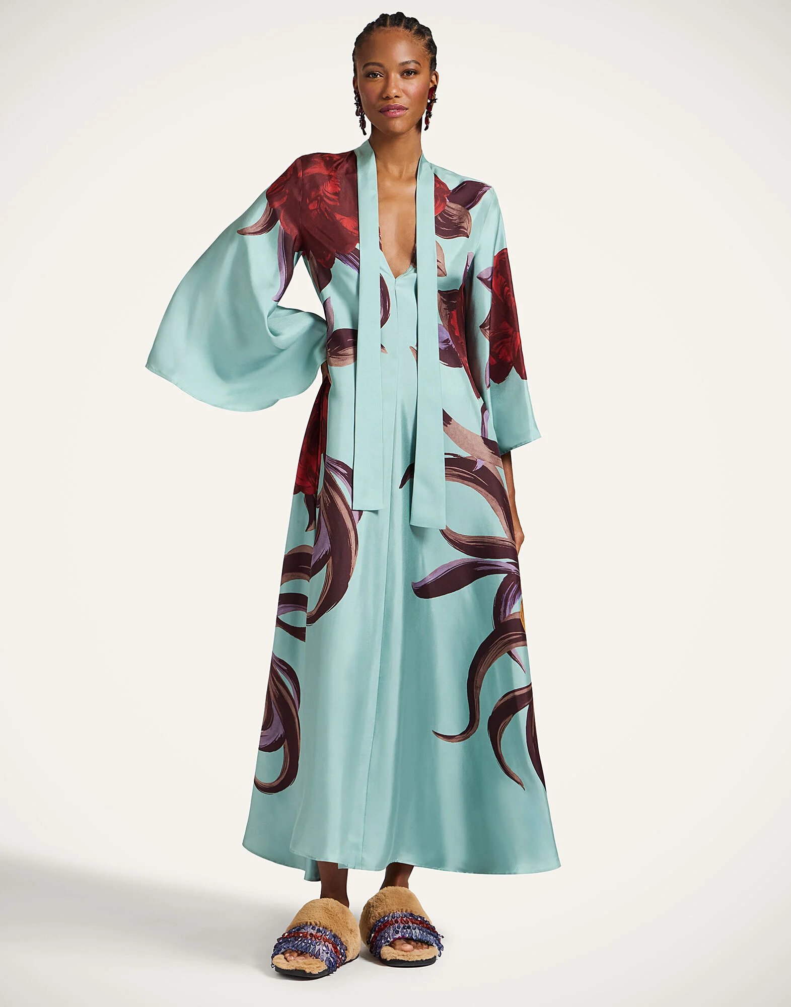 La Double J silk maxi dress - Image 1
