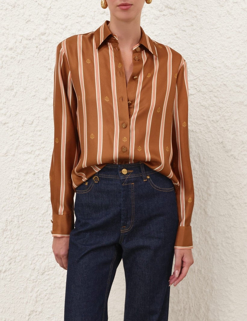 Silk striped shirt by زيمرمان - Image 1