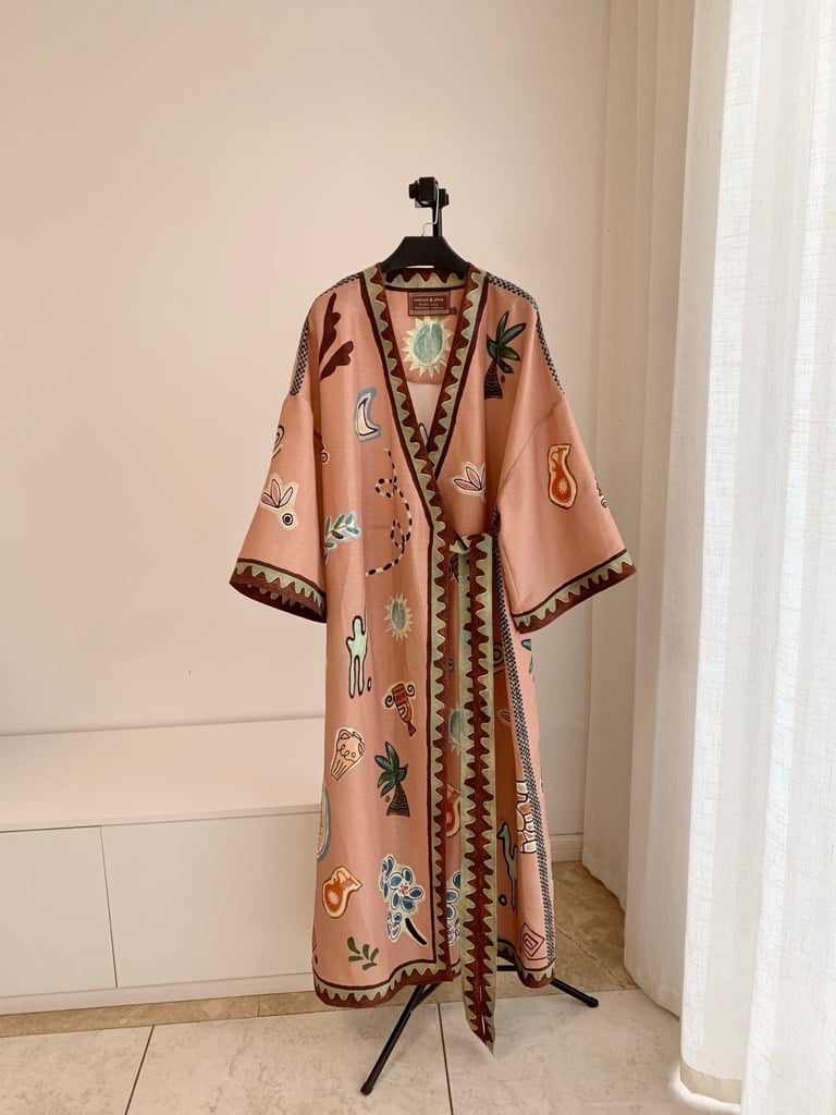 Alemais inspired wrap dress - صورة 3