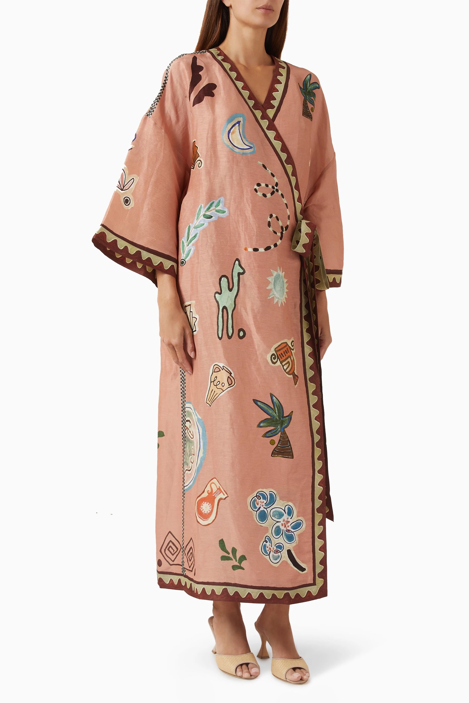 Alemais inspired wrap dress - صورة 1