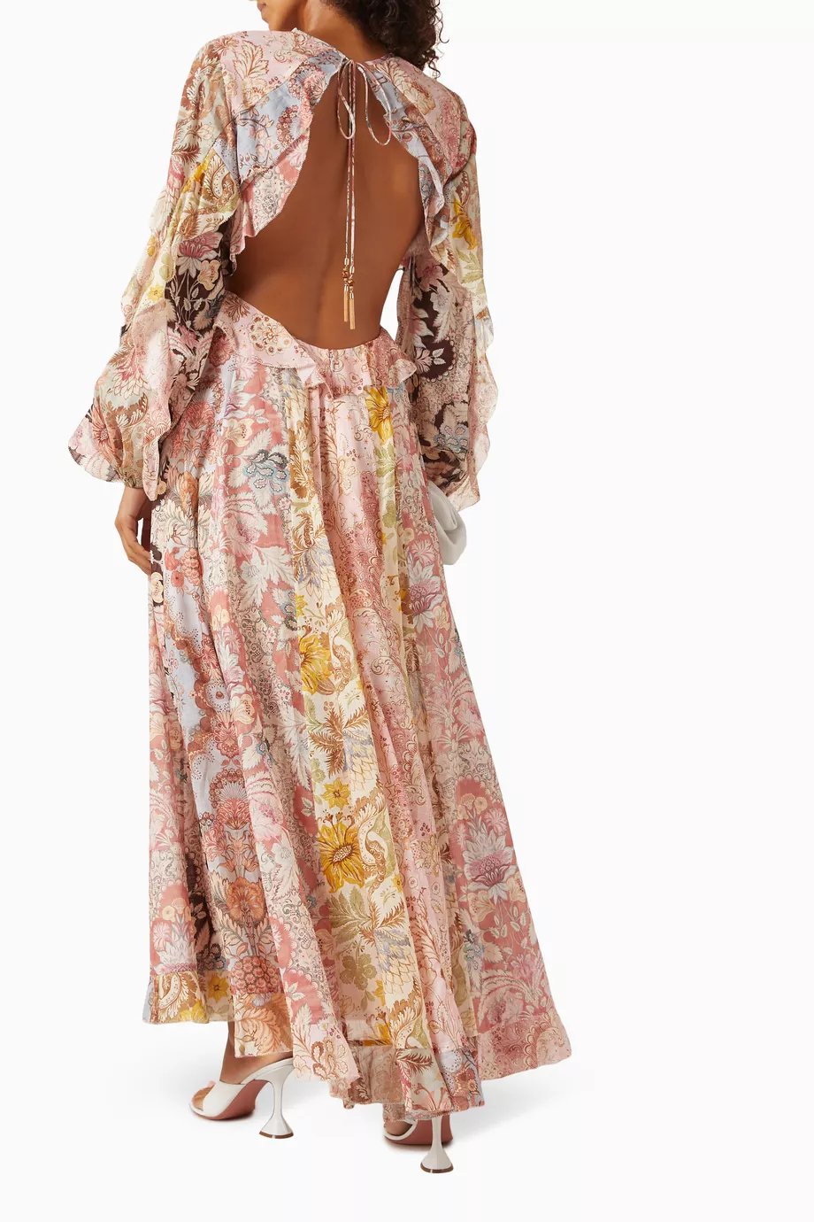 Floral backless dress زيمرمان - صورة 1