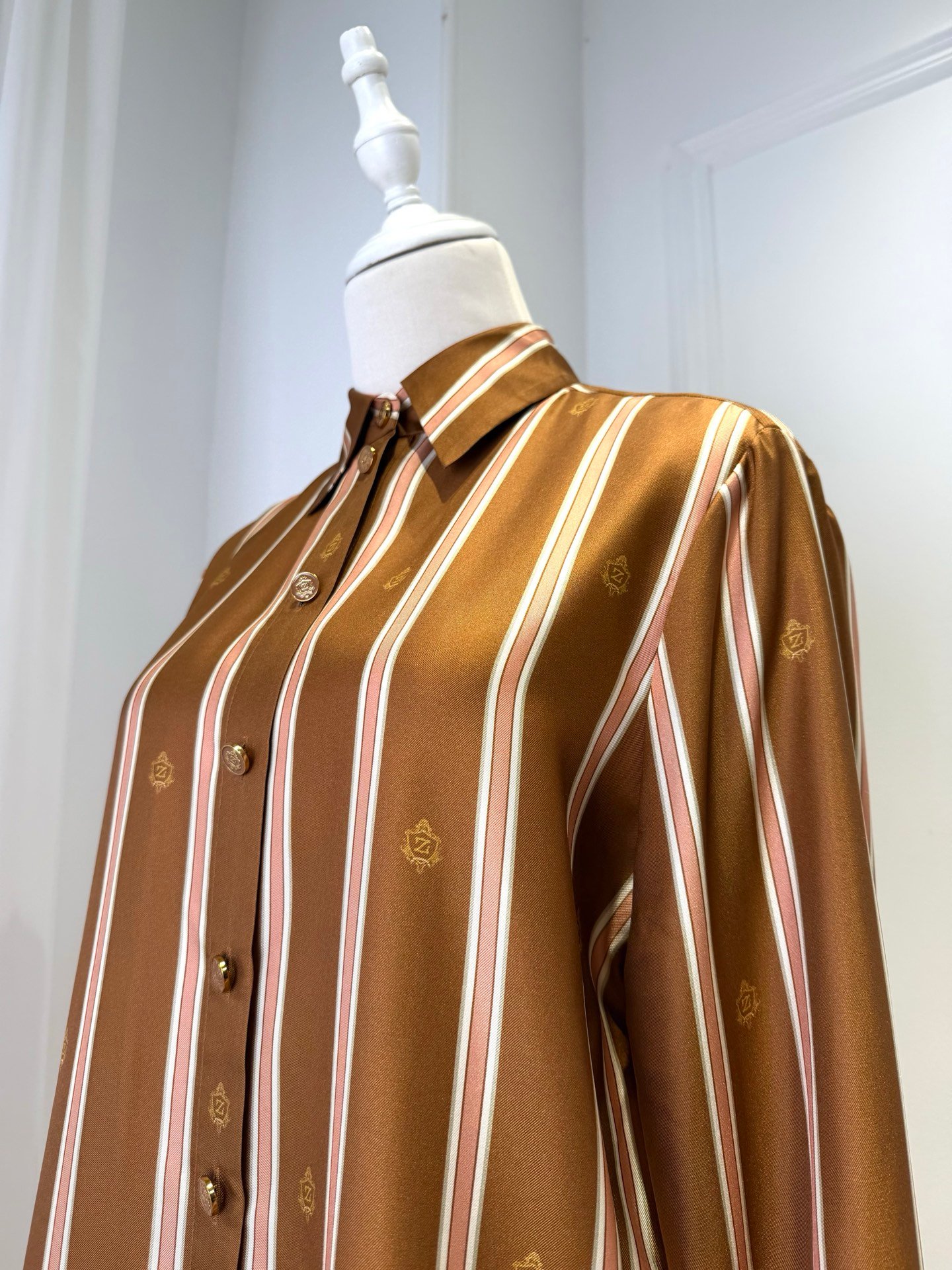 Silk striped shirt by زيمرمان - Image 5