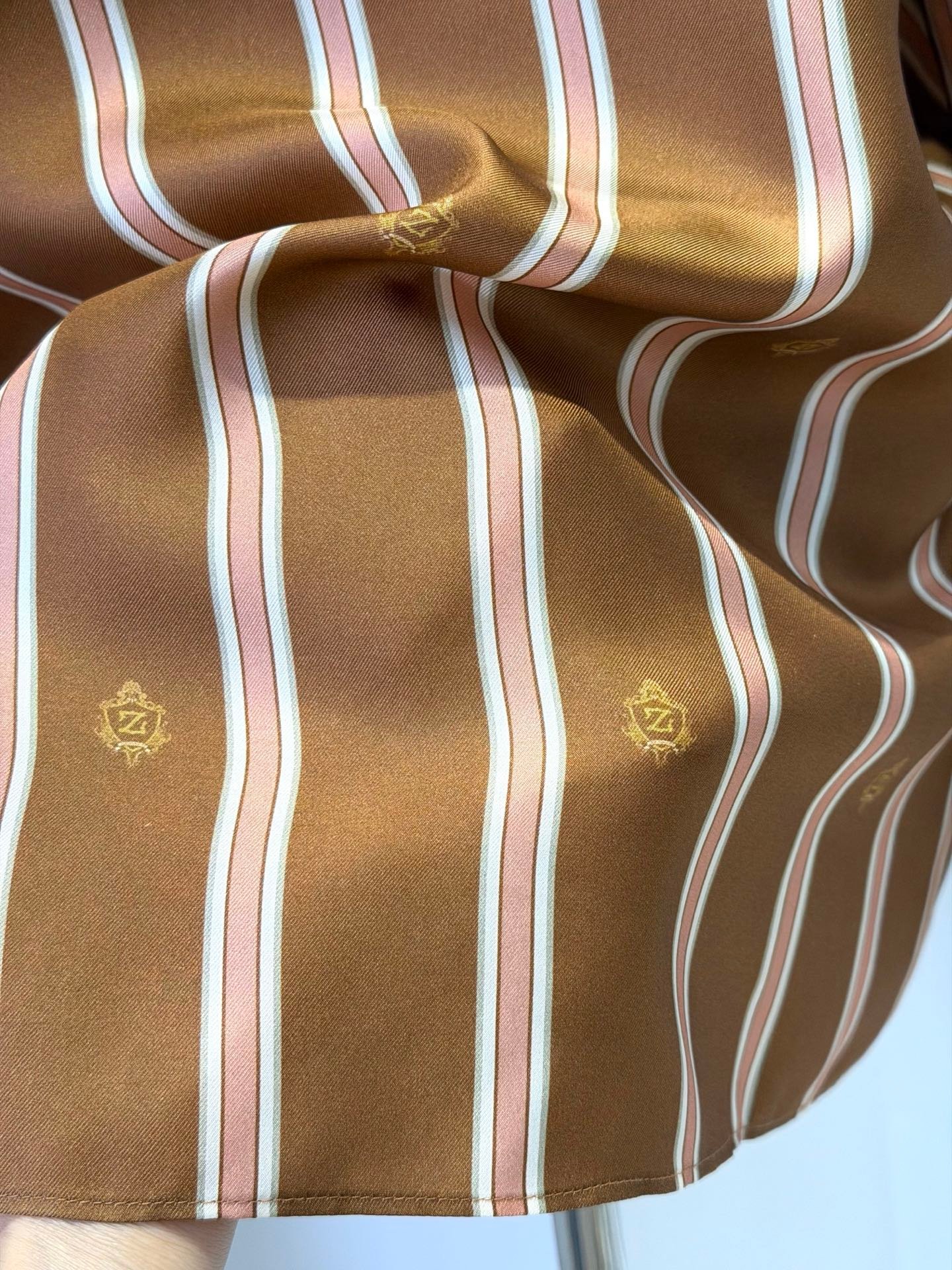 Silk striped shirt by زيمرمان - Image 6