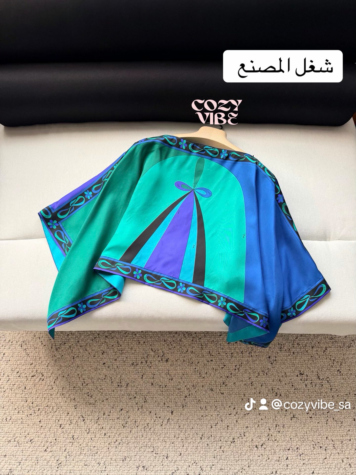 ايميليو بوتشي maxi dress with cape - Image 5