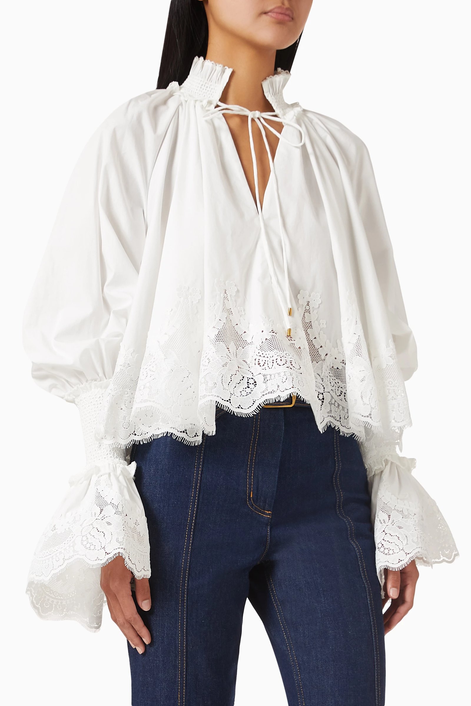 Lace cotton shirt by زيمرمان - Image 1