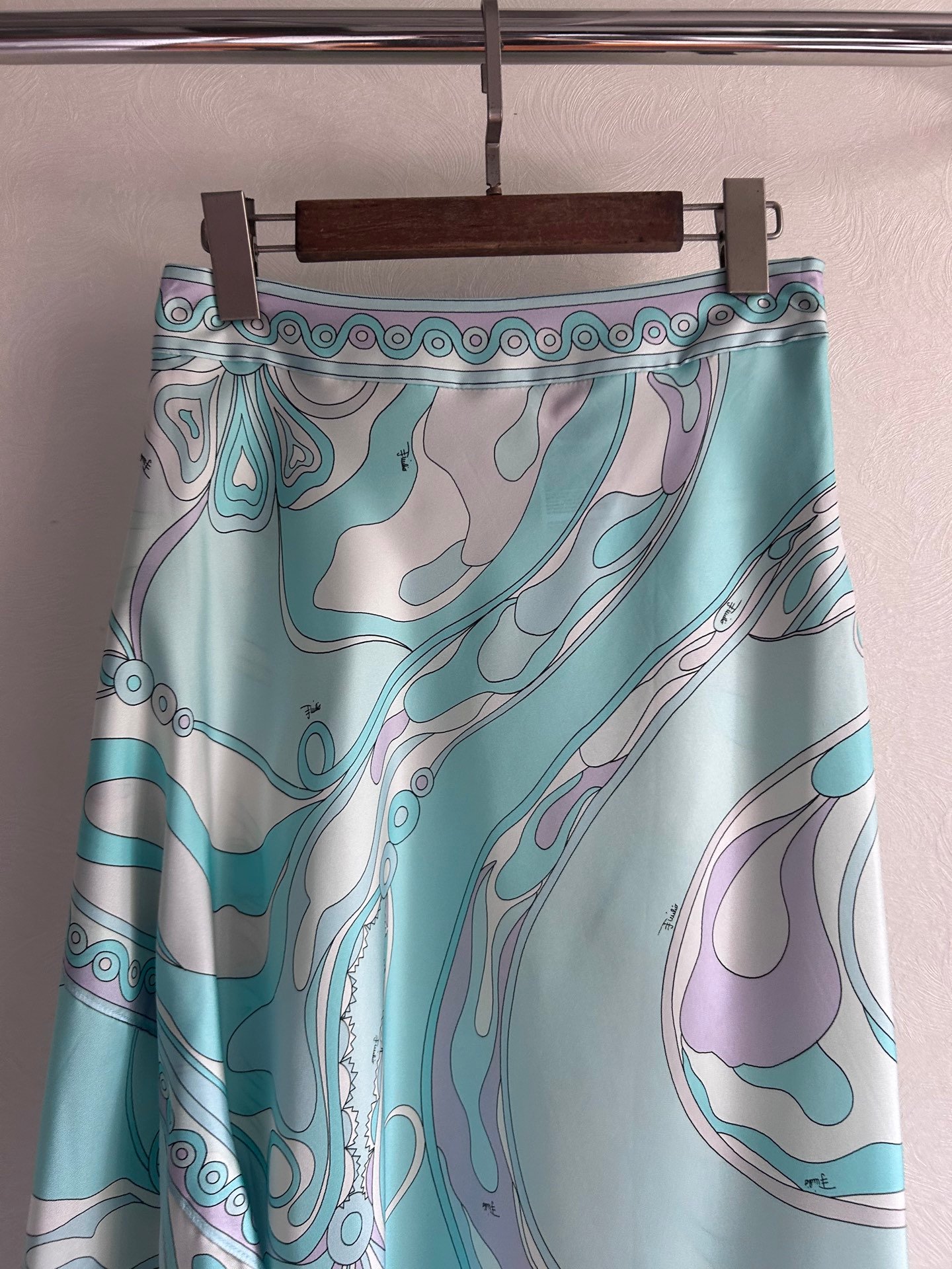 Top and skirt Aqua blue by ايميليو بوتشي - صورة 3