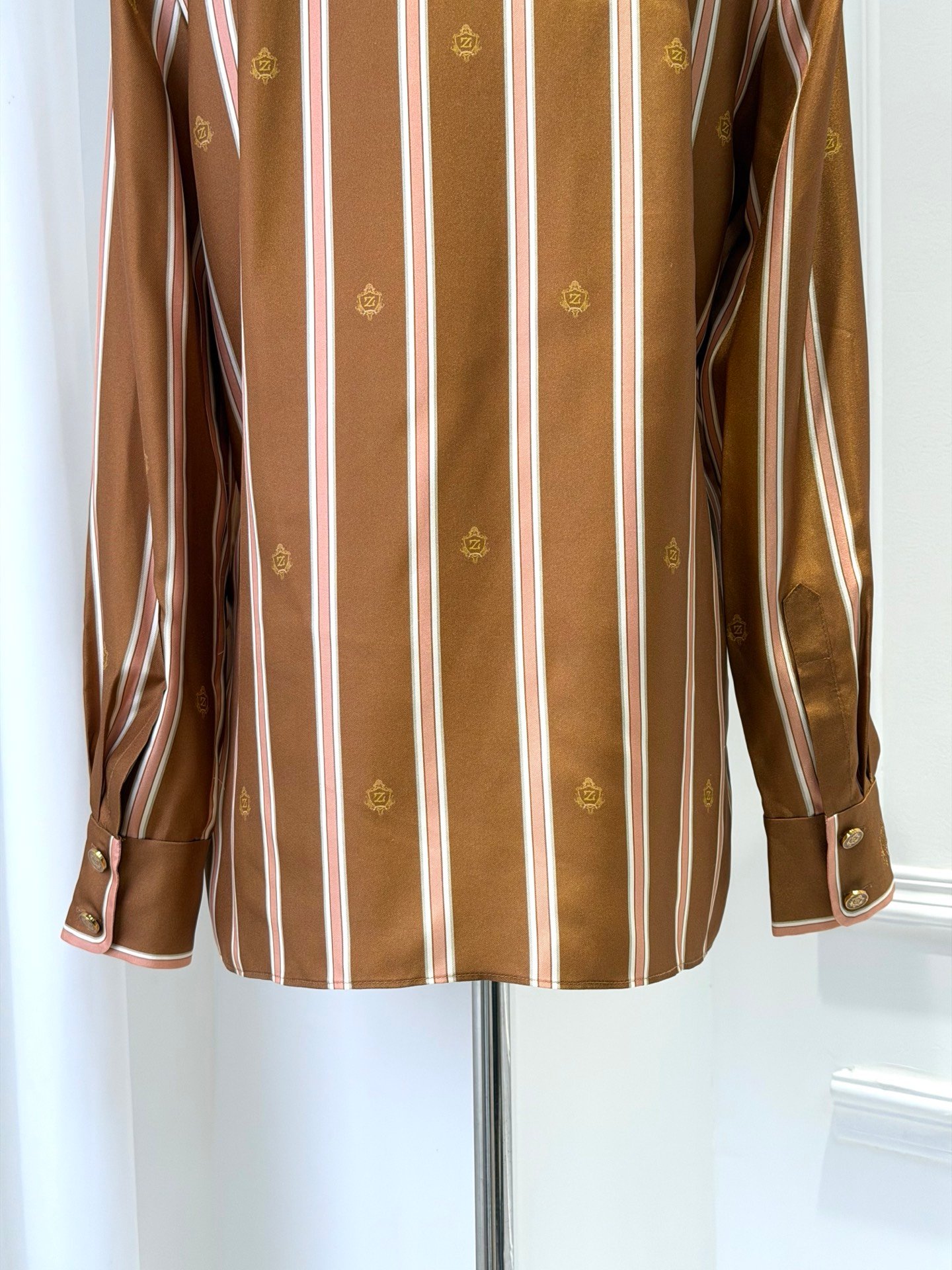 Silk striped shirt by زيمرمان - Image 3