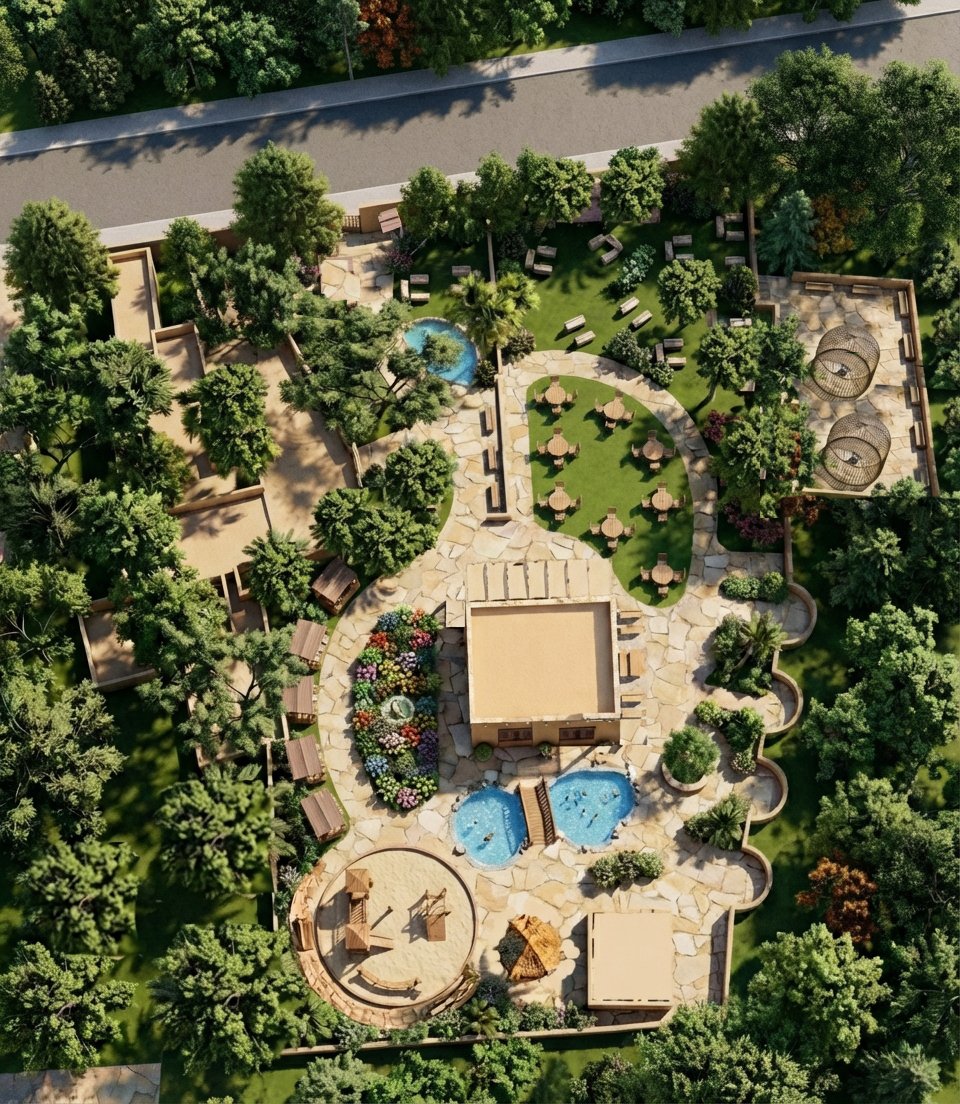 حيث تلتقي الطبيعة بالدفء والهدوء الحقيقي  | تصميم مزرعة - صورة 3