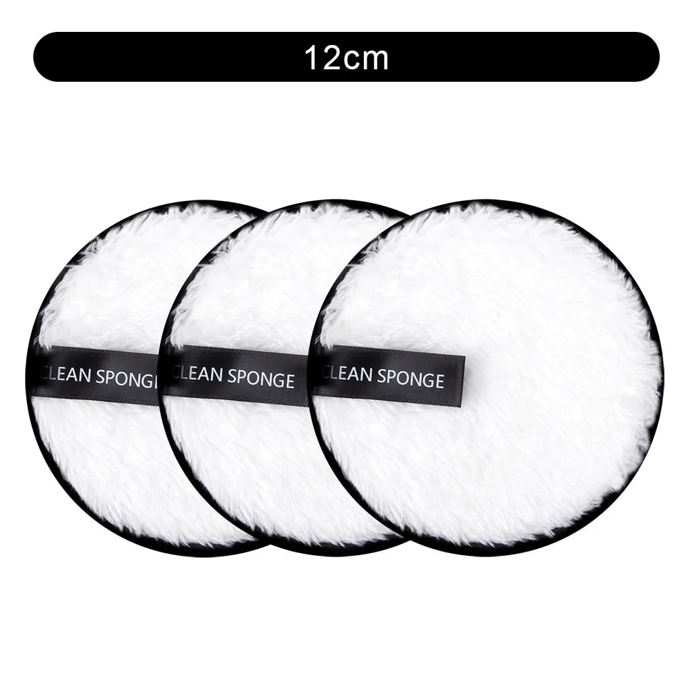 3Pcs Reusable Makeup Remover Pads Cotton Wipes Microfiber Cosmetics Washable Make Up Towel Face Cleansing Sponge Skin Care Tools -D19 \ 6926641003443 - Image 16