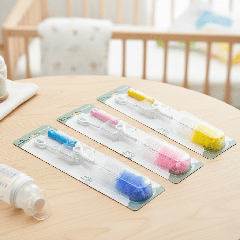 One piece baby bottle and nipple brush cleaner C3 \ 6971727269350 - Image 1