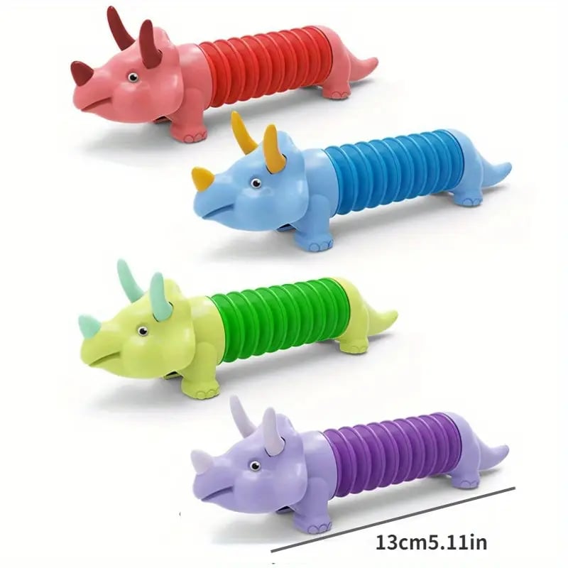 Animal Cartoon Dinosaur Stretch Toy, Assorted Flexible Stress Relief Toy Gift -A13 \ E1102198 - Image 2