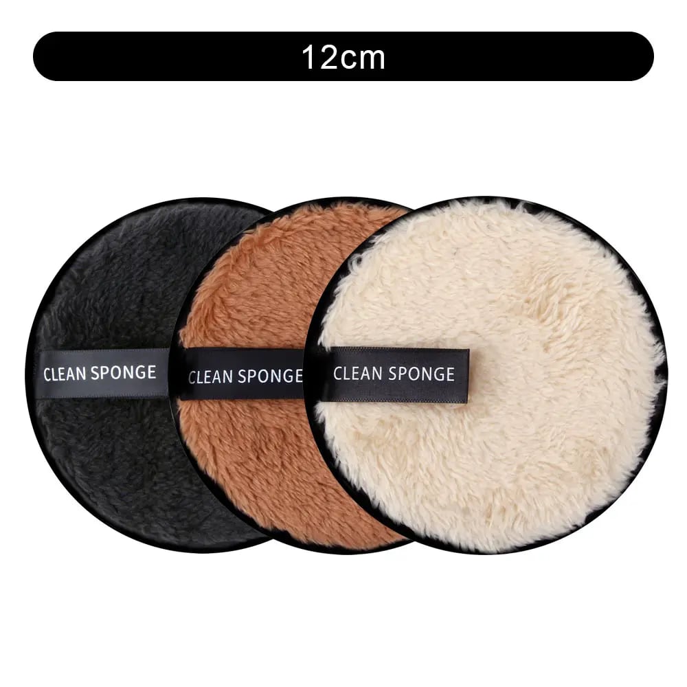 3Pcs Reusable Makeup Remover Pads Cotton Wipes Microfiber Cosmetics Washable Make Up Towel Face Cleansing Sponge Skin Care Tools -D19 \ 6926641003443 - Image 14