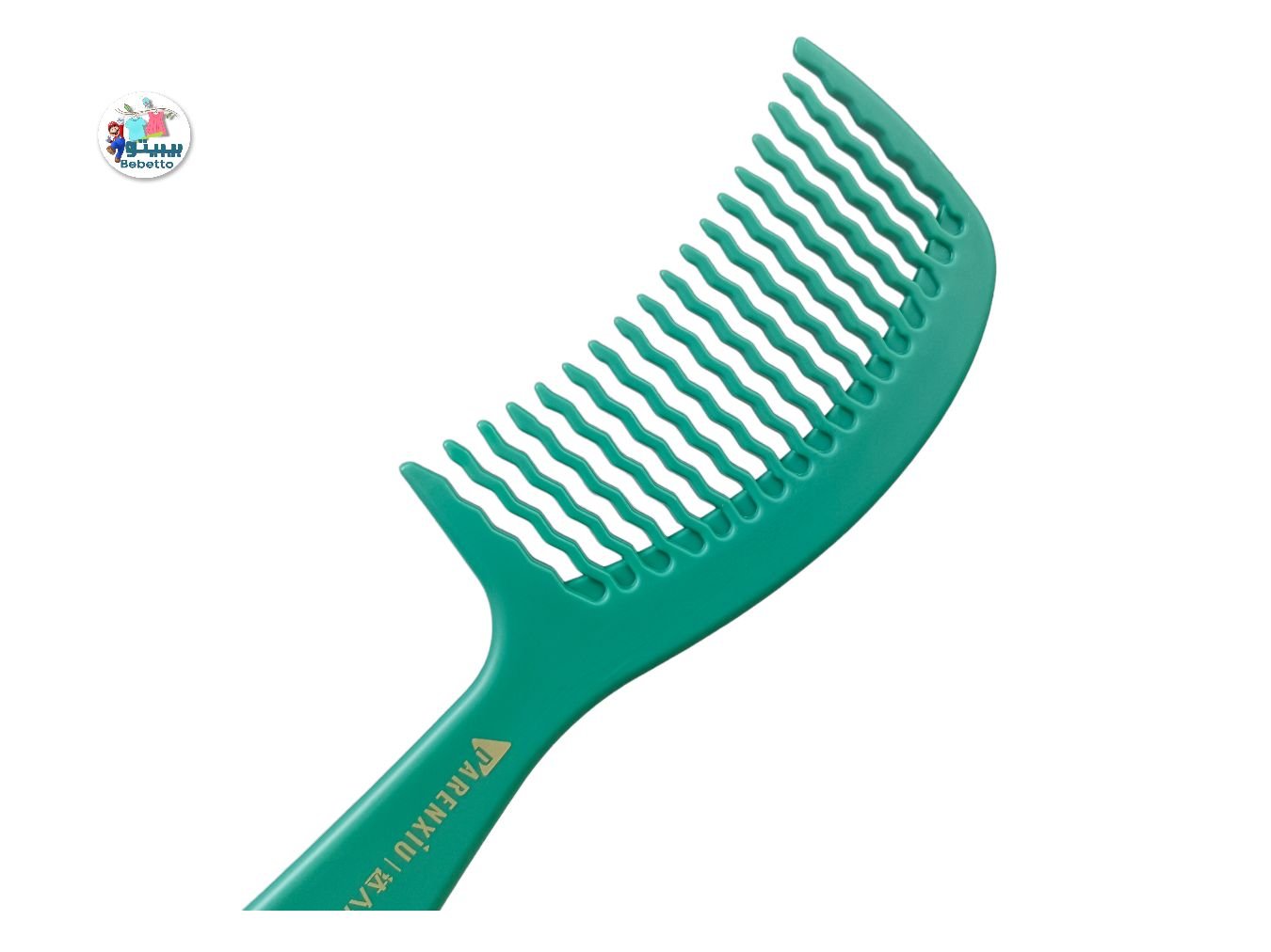 Small Large-tooth Curly Hair Comb Smooth Hair Comb Wide-tooth No Knot Thickened Hairdressing Salon DIY Comb Styling Tool D16 \ E504759 - صورة 2