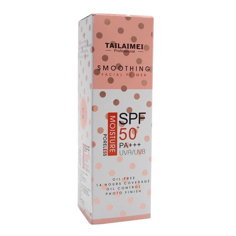 Tailaimei Hot Custom Face Base Cream Invisible Pore Foundation Moisture Facial Primer OEM Poreless Brand Your Own Makeup Primer D42 \ 6905624121534 - صورة 3