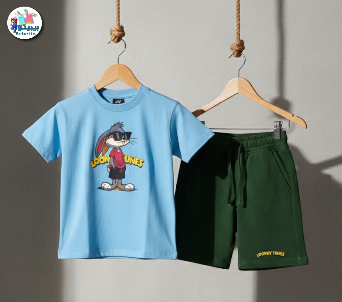 Bebetto children's t-shirt and shorts set 650C \ G222926 - Image 1