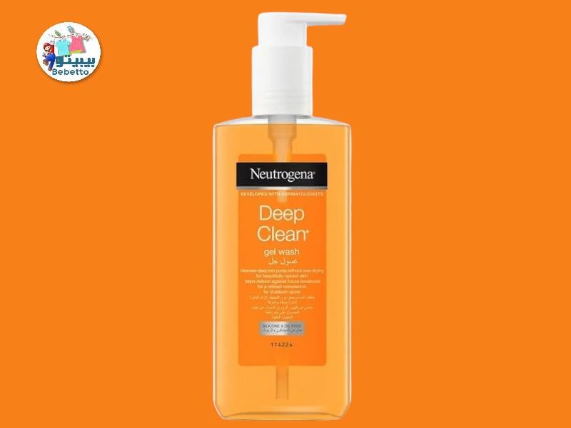 Neutrogena Deep Cleansing Gel Facial Wash 200ml - C43 \ 3574660245844 - صورة 1