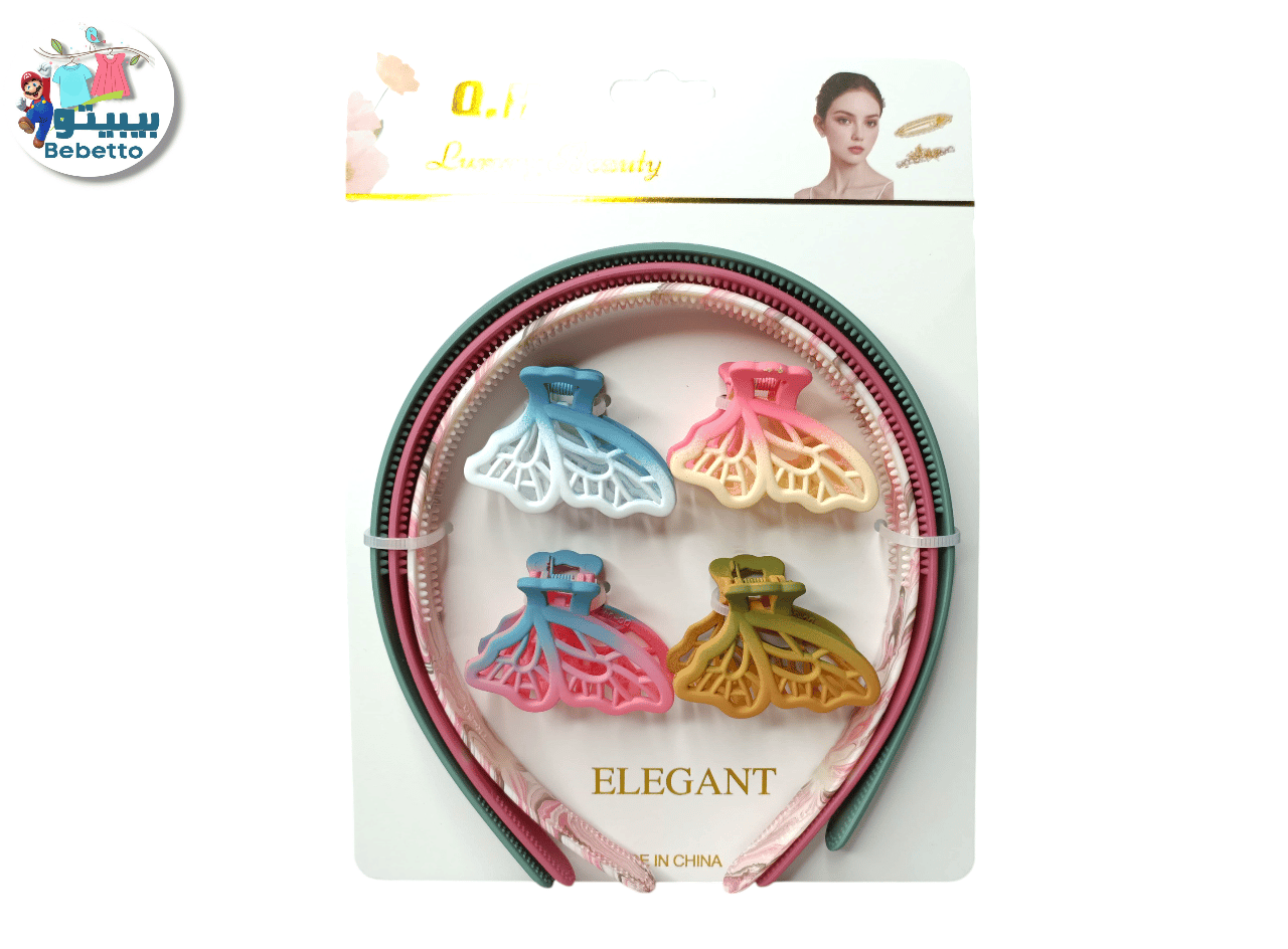 Luxury Bauty Band & Clips C6 \ F807139  - Image 3