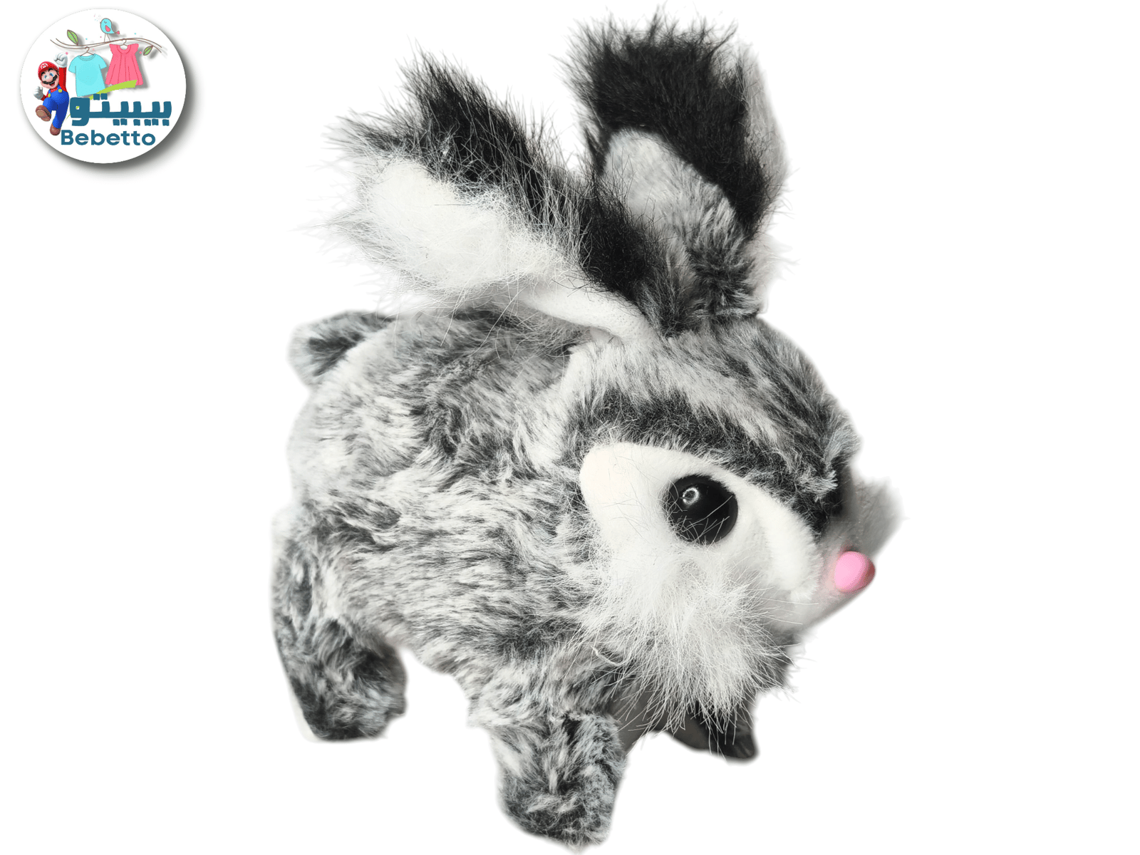 Bebetto interactive plush rabbit toy B12 \ 6920250317885 - Image 3