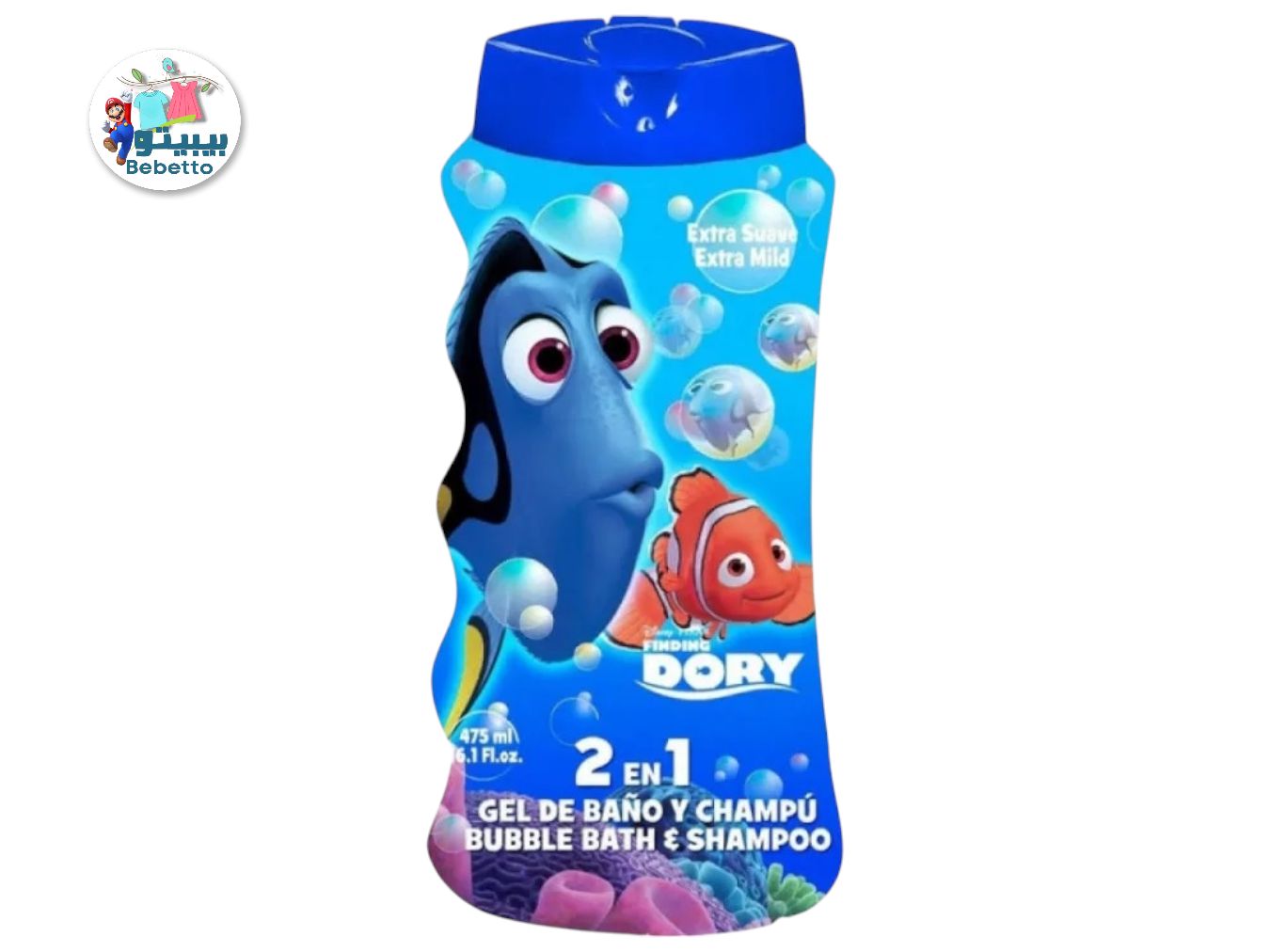Disney Finding Dory 2in1 Bath And Shampoo 475ml C41 \ 8412428021406 - Image 1
