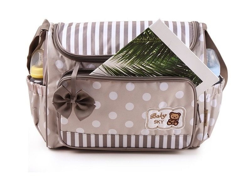 Mummy Diaper Bag Suits Large Capacity Travel Maternity Bags for Baby Women Nappy Storage Organizer Handbags Mom Hand Totes -Z57 \ A126563 - صورة 5