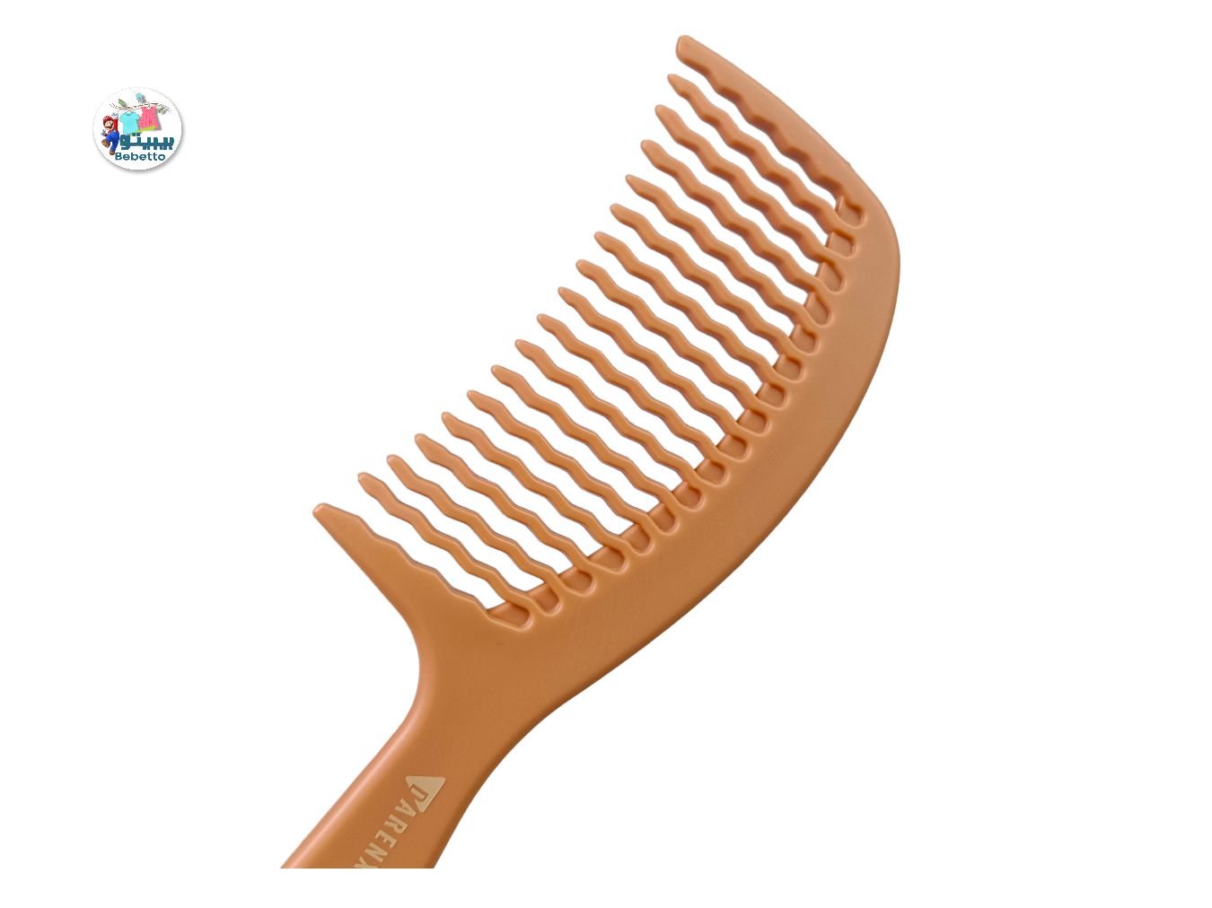 Small Large-tooth Curly Hair Comb Smooth Hair Comb Wide-tooth No Knot Thickened Hairdressing Salon DIY Comb Styling Tool D15 \ E504759 - صورة 2