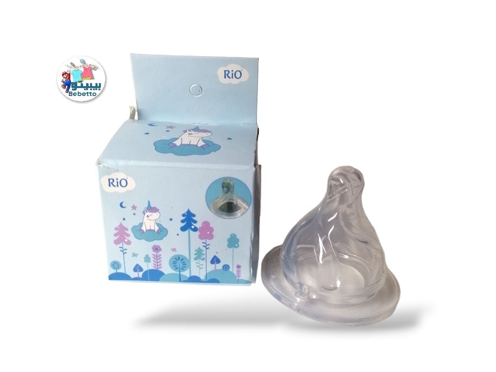 RIO LIQUID PACIFIER WIDE-NECK NIPPLE B8 \ D12031051 - Image 1