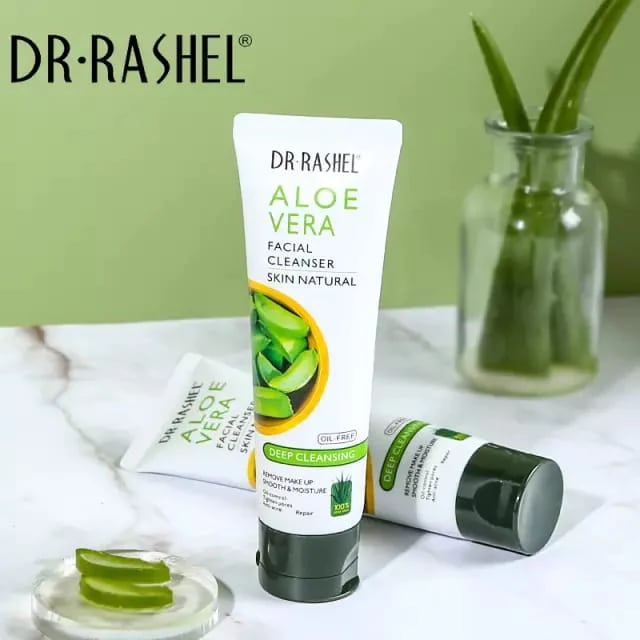 Dr. Rashel Aloe Vera Facial Peeling & Scrub Skin Natural 2 In 1 Oil-Free Exfoliating & Clarifying -B41 \ 6971764152141 - صورة 3