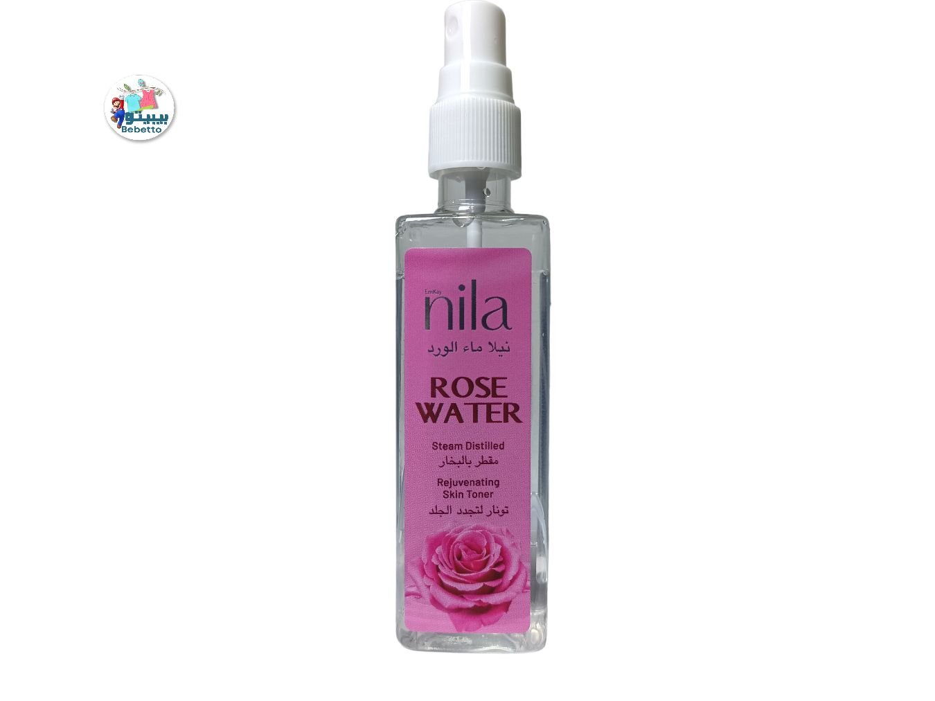 Nila ROSE WATER Steam Distilled Rejuvenating Skin Toner G42 \ 8908004811726 - صورة 1