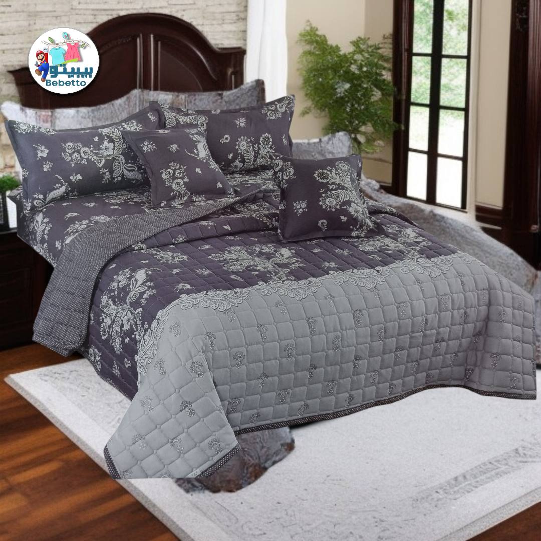 Sleep Night King Size Velvet Comforter Set 4 Pieces -Z24.Y15 \ F549556 - Image 1