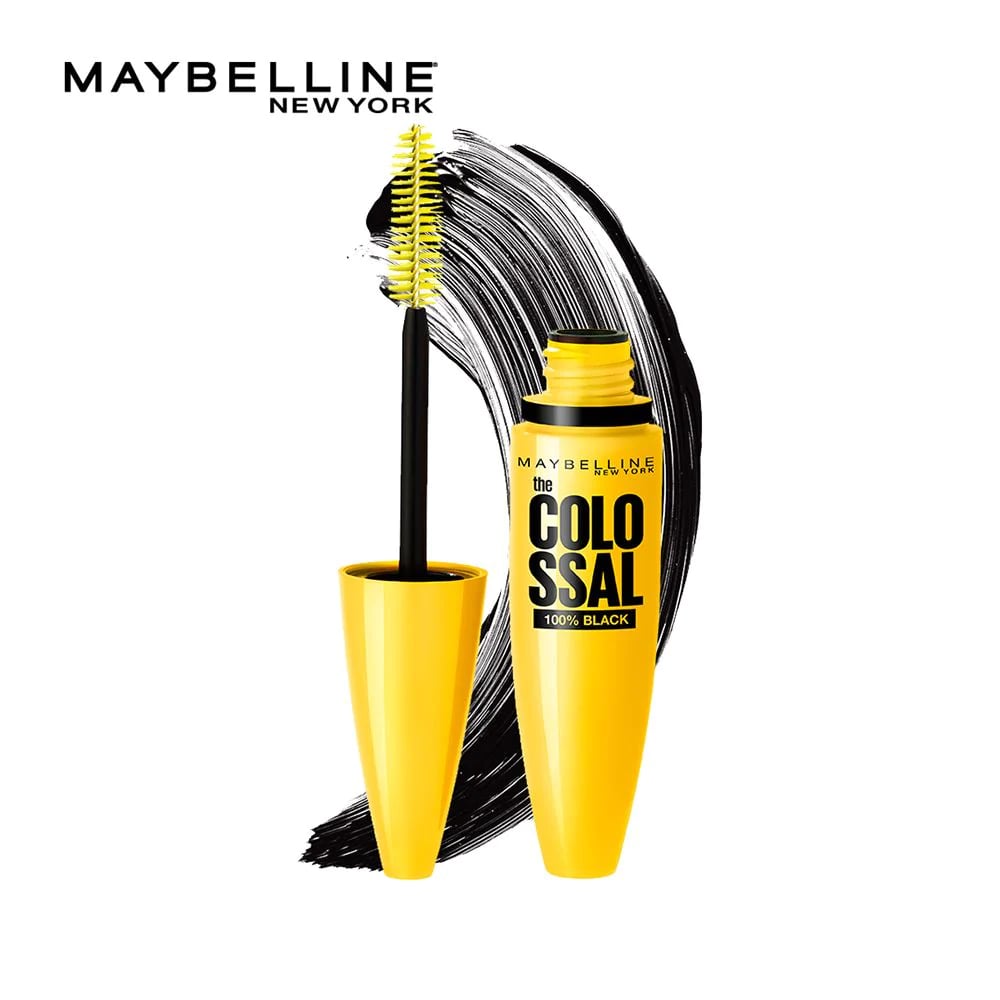 Maybelline New York Volum' Express The Colossal Mascara 100% Black 10.7ml B43 \ 30079847 - Image 6