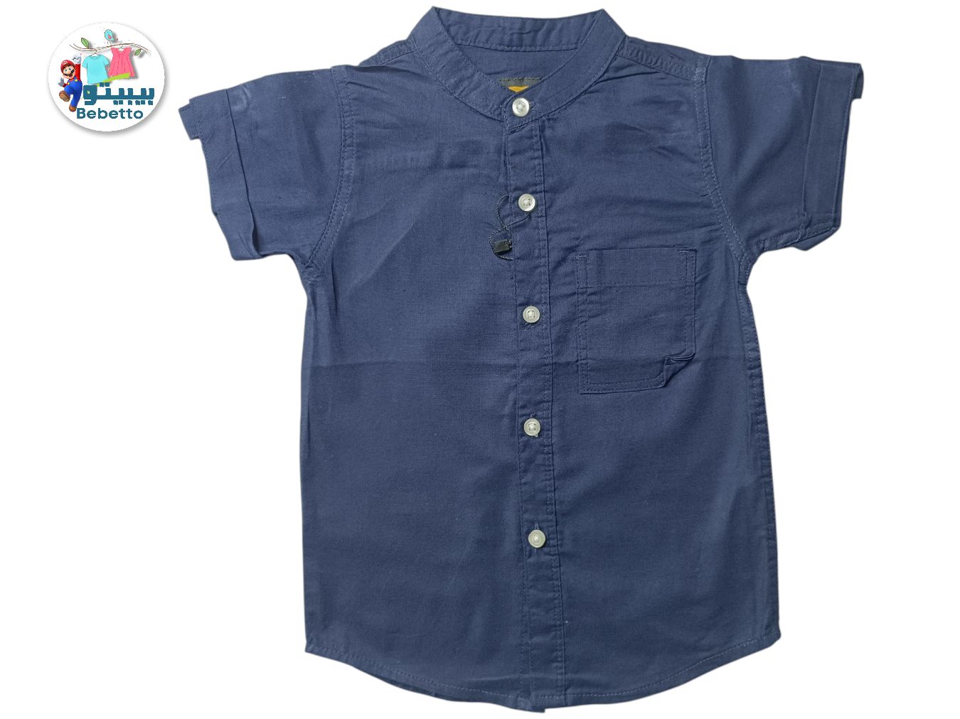 BOYS COTTON SHIRT 100B \ F0315690 - Image 1