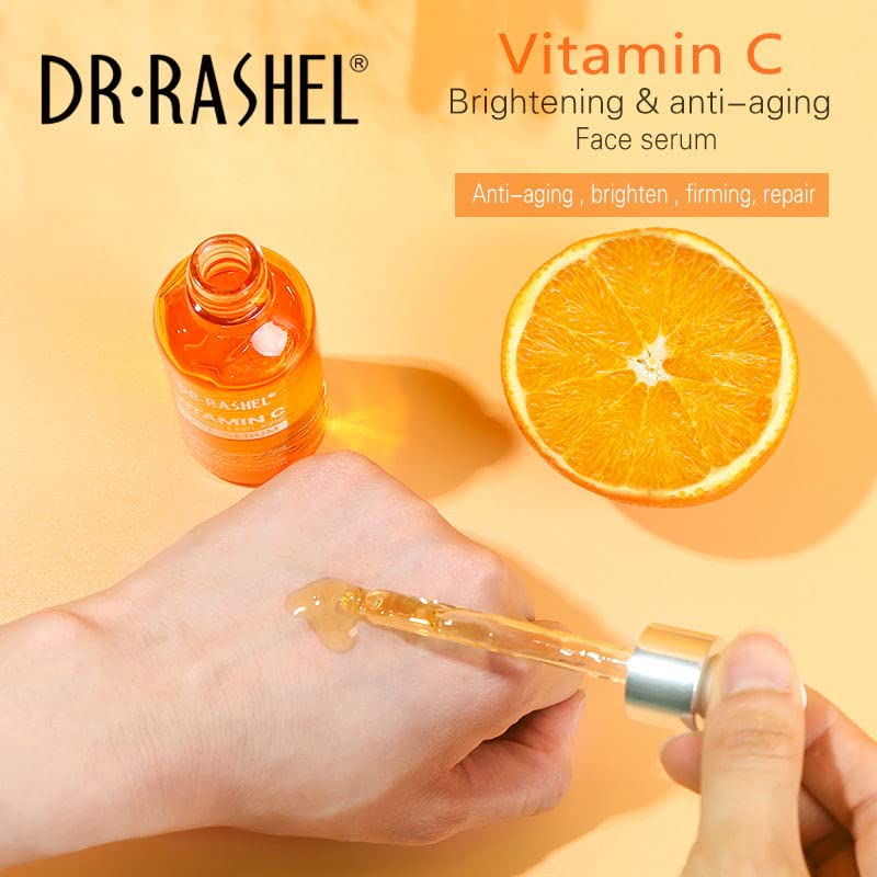 Dr. Rashel Vitamin C Face Serum For Brightening And Anti-Aging Orange 50ml B43 \ 6971764150130 - صورة 3