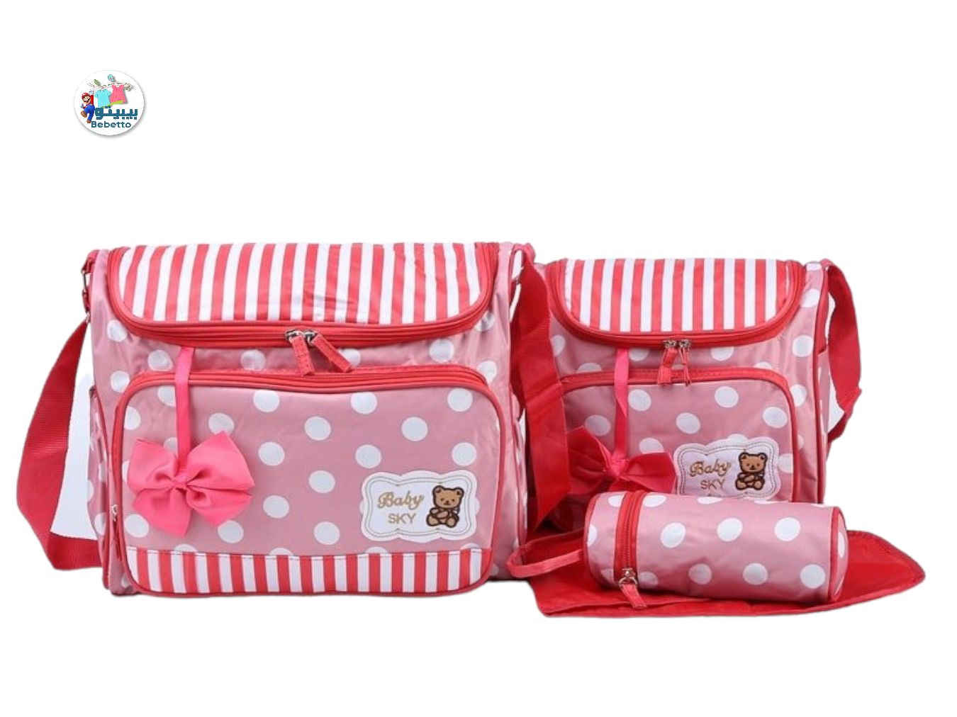 Mummy Diaper Bag Suits Large Capacity Travel Maternity Bags for Baby Women Nappy Storage Organizer Handbags Mom Hand Totes -Z57 \ A126563 - صورة 1
