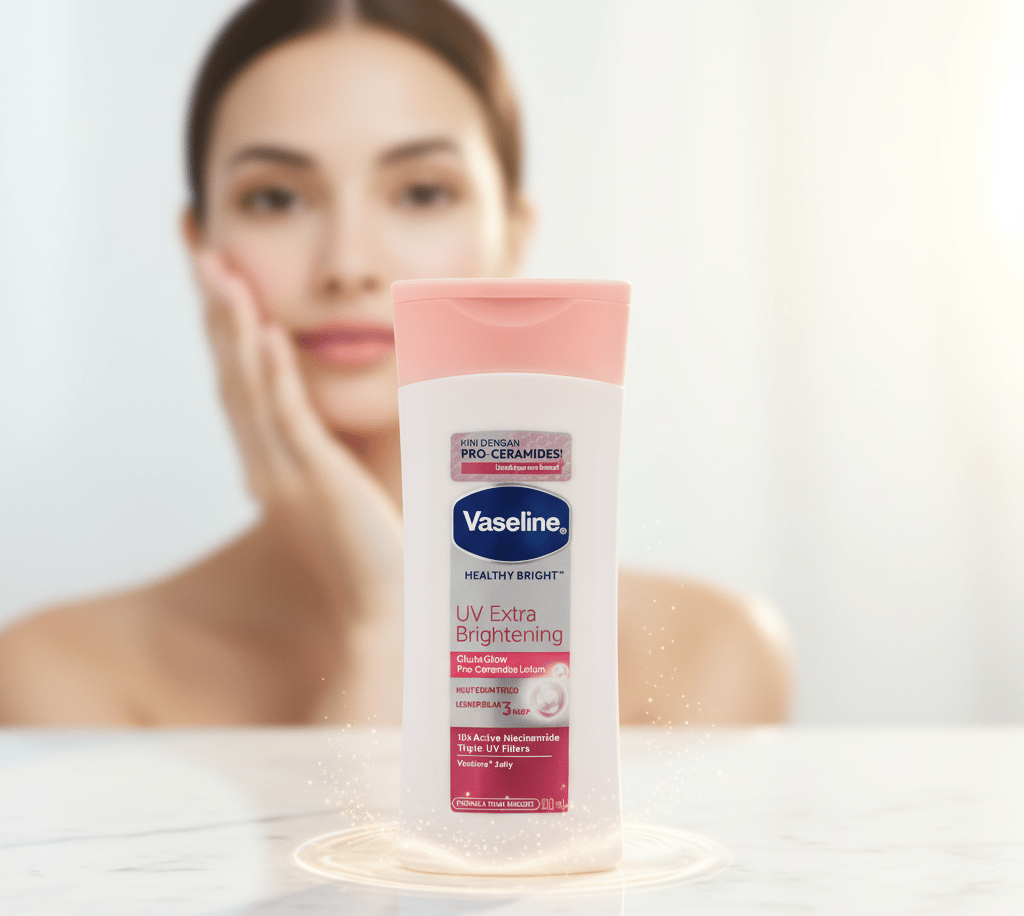 Vaseline Healthy Bright UV Extra Brightening body lotion200ml A41 \ 8999999719418 - Image 1