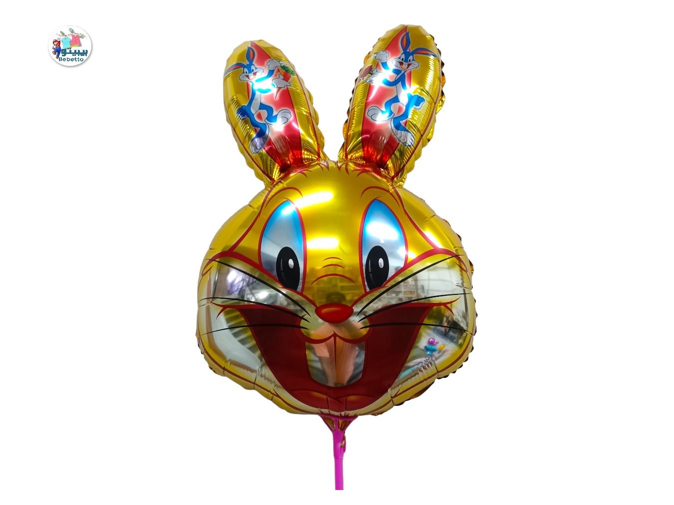 Foil Animal balloon Rabbit Head Shaped Easter Balloon -Z67 \ E703229 - Image 1