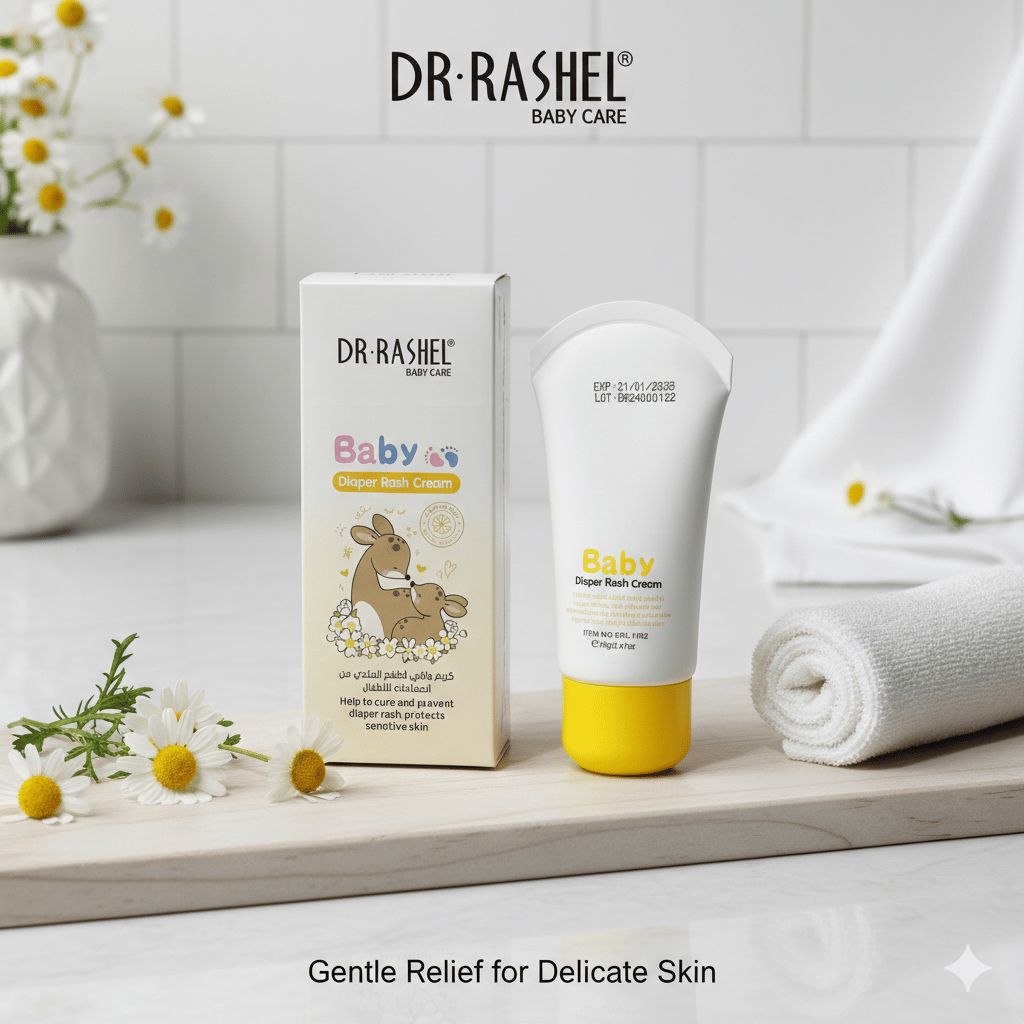 Dr. Rashel Baby Diaper Rash Cream It helps to cure and prevent diaper rash and protects sensitive skin F42 \ 6971764156354 - Image 1