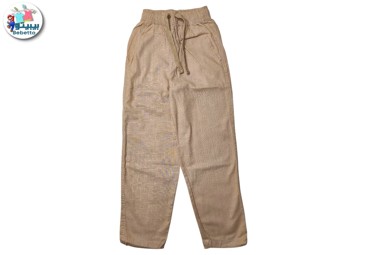 Bebetto organic cotton drawstring pants 1450C \ F1123328 - Image 1
