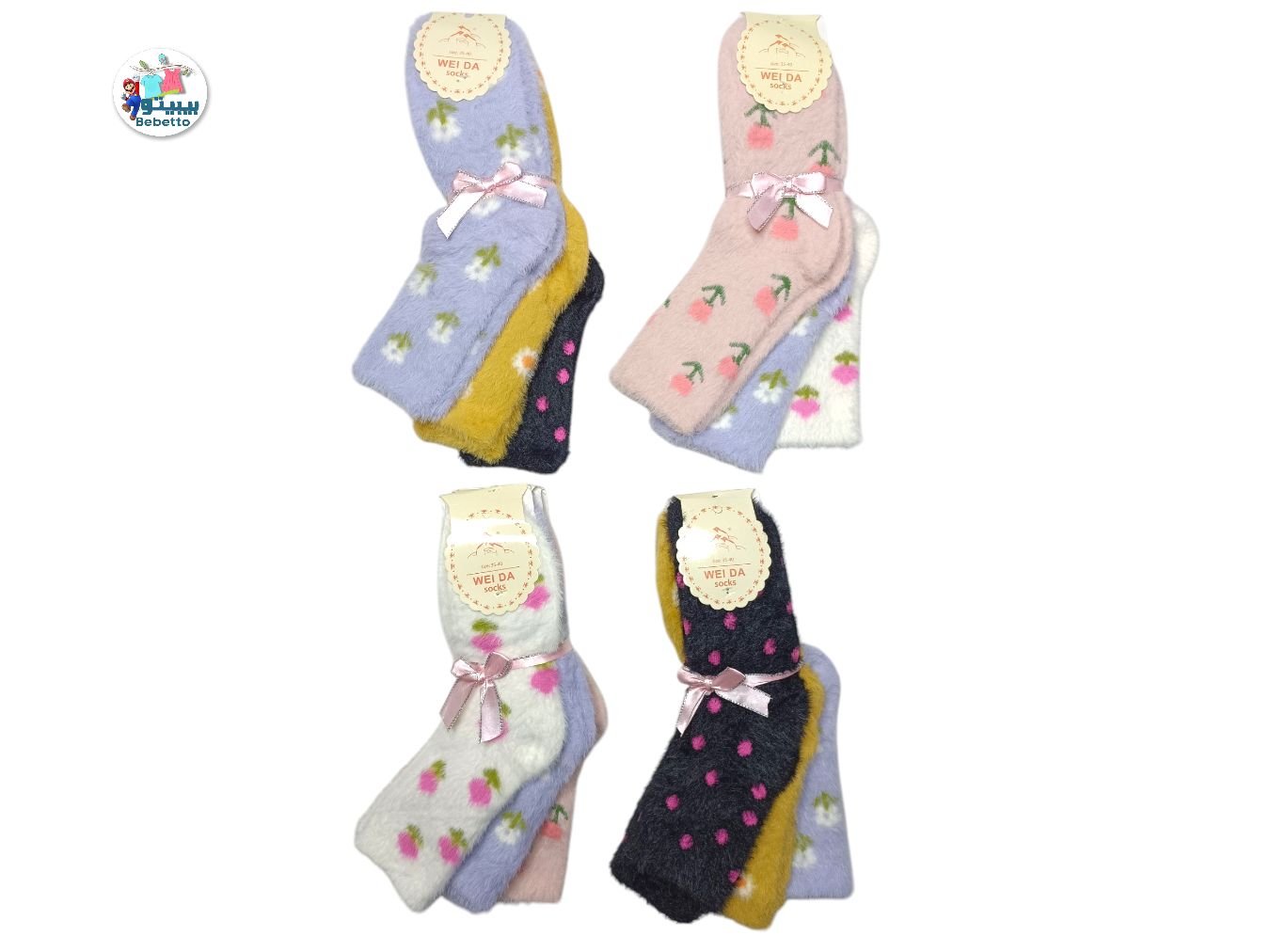 Woman 6pcs Socks 1000F \ E111250 - صورة 1