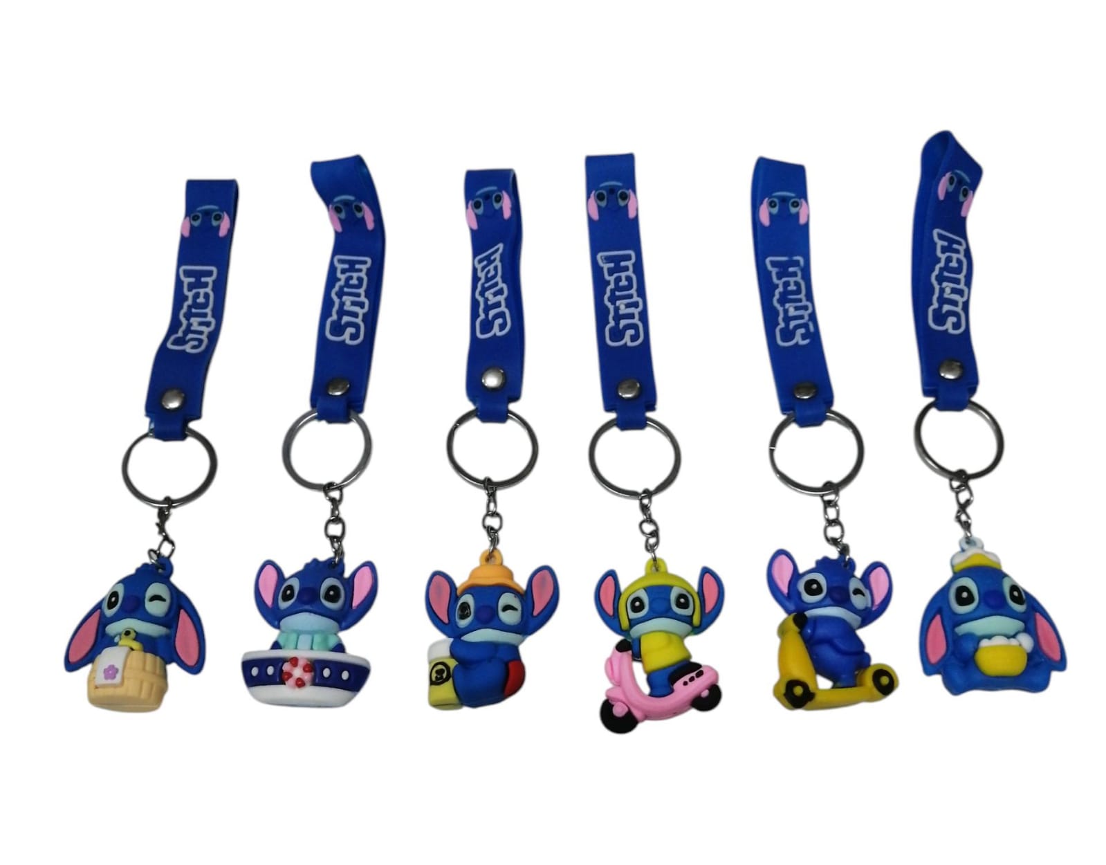 Disney Lilo & Stitch character keychains or keyrings Z4 \ G011575 - Image 1