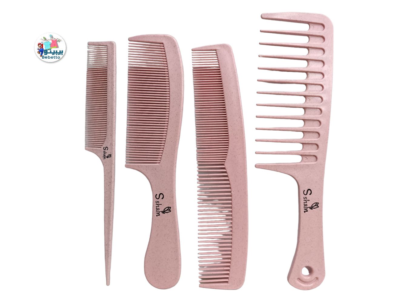 4pcs hair comb for girl & woman -D15 \ E505847 - صورة 3