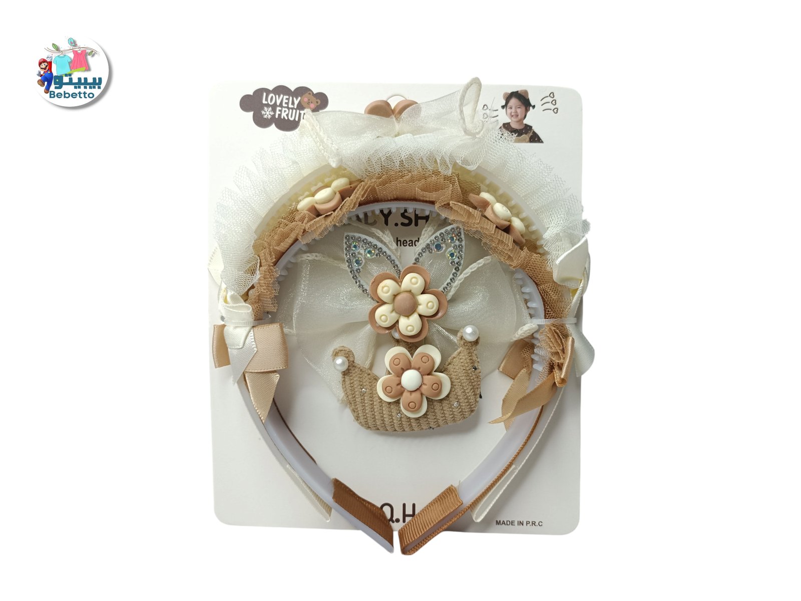 HAIR BAND & HAIR CLIP C1 \ F080705 - صورة 1