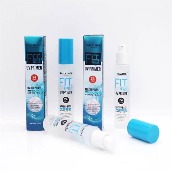 Tailaimei Logo Manufacture Fit Me Face Base Make up Primer Private Label Poreless Longwear Anti-Aging Makeup Foundation Primer D42 \ 6905624122784 - Image 3