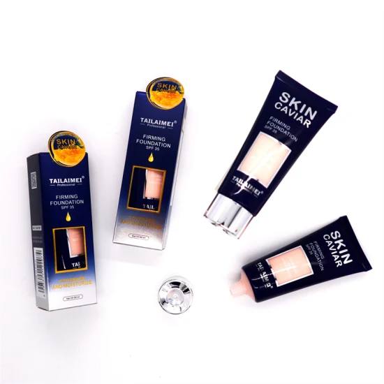 Tailaimei SPF Skin Tint Cosmetic Lightweight Caviar Firming OEM Foundation Makeup Moisture Full Coverage Liquid Foundation F41 \ 6905624122074 - Image 2