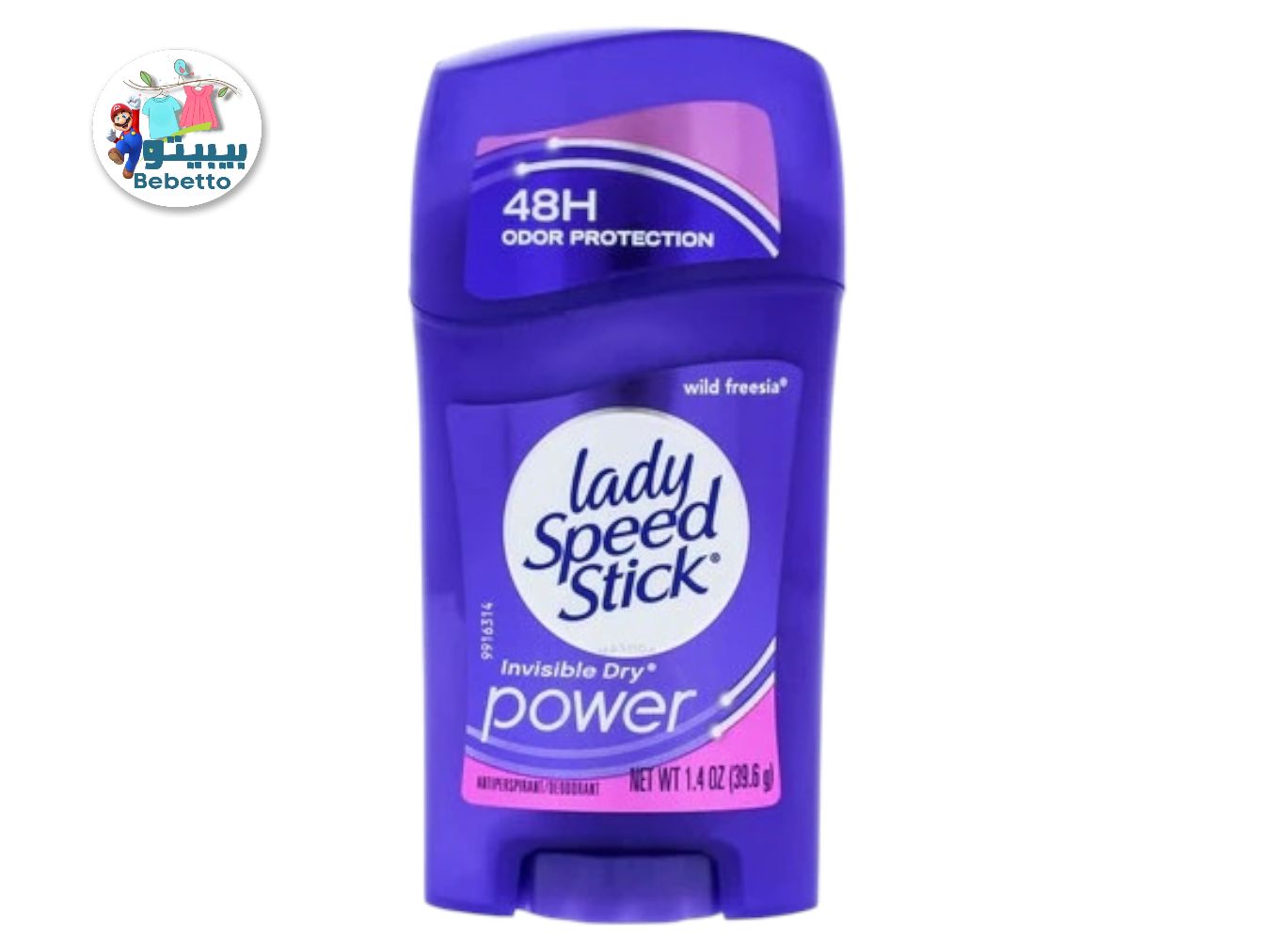 Lady Stick Invisible Dry Deodorant Power 39.6g E41 \ '022200963435 - صورة 1