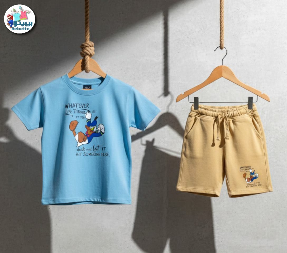 Bebetto children's t-shirt and shorts set 700A \ G222930 - Image 1