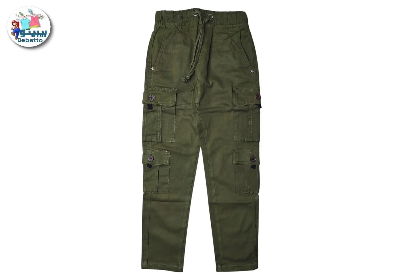 Bebetto brown cargo pants 1450C \ F1123321 - Image 1