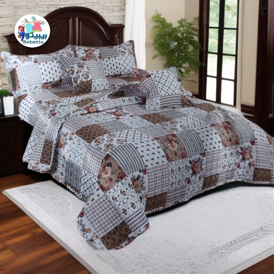 Sleep Night King Size Velvet Comforter Set 6 Pieces - Z29Y15 \ F565555 - Image 2
