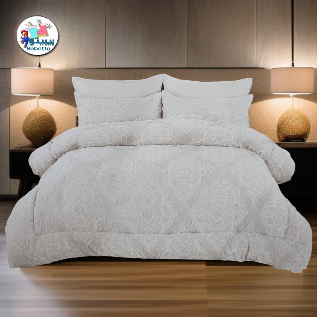 Sleep Night King Size Velvet Comforter Set 4 Pieces -Z34 \ F587554 - Image 2