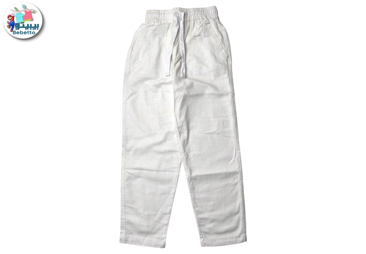 Bebetto organic cotton drawstring pants 1450A \ F1123327 - Image 1