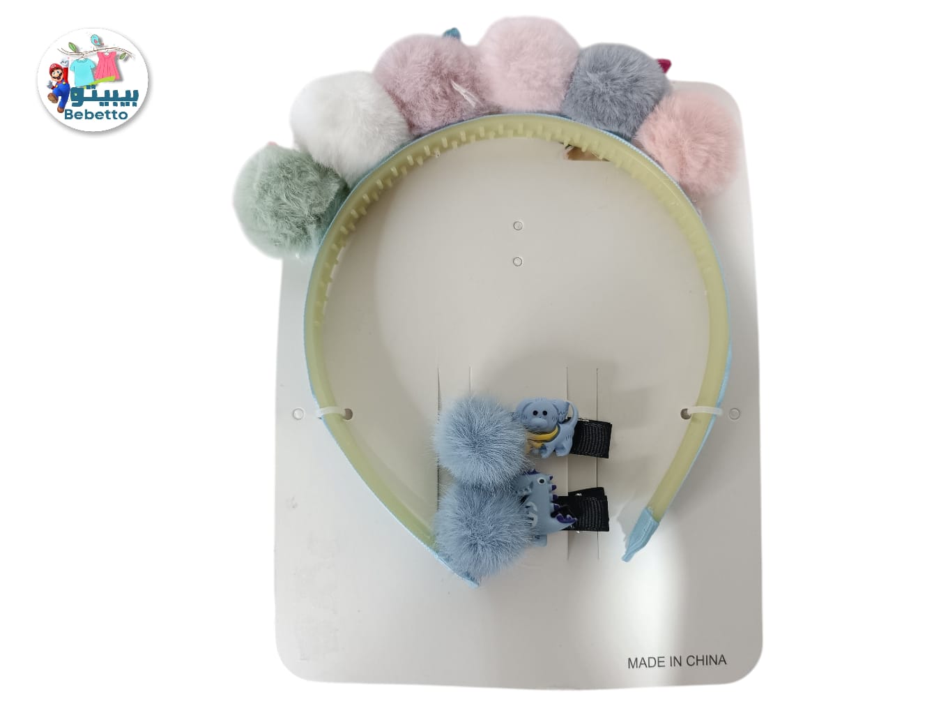 GIRLS HAIR BAND AND CILP  B18 \ E707399 - صورة 1